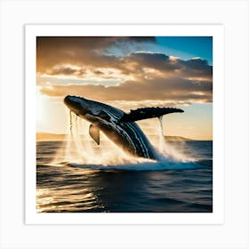 Humpback Whale 2 Art Print