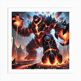 Abyssal Behemoth 1 Art Print