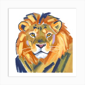 Barbary Lion 04 Art Print