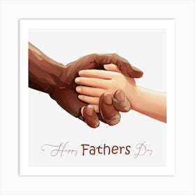 Happy Father'S Day 3 Art Print