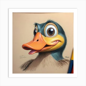 Duck! 12 Art Print