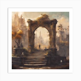 Fantasy Painting Art Print