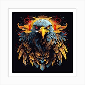 Eagle Tattoo Art Print