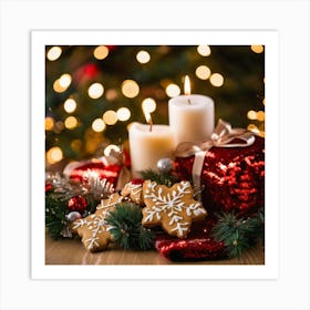 Christmas Decorations 12 Art Print