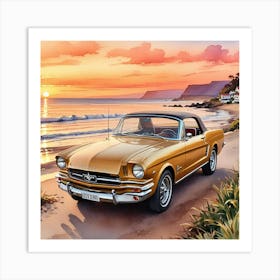 Car Art 94 Art Print