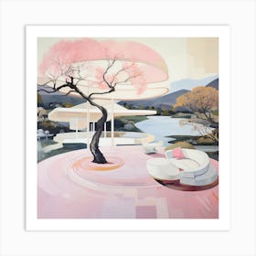 'Sakura Tree' Art Print