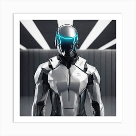 Futuristic Man 34 Art Print