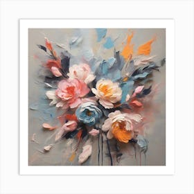 Flower Composition Art Print