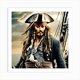 Pirates Of The Caribbean 3 Art Print