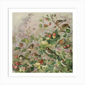 A Stunning Illustration Of William Morris Strawber Yeayjdpuqbolpxby3cwbkq Snlxf2vvqh 66nksiysbta Art Print