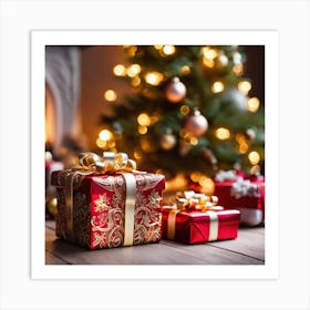 Christmas Presents 7 Art Print