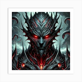 Lord Abyssion Portrait Art Print