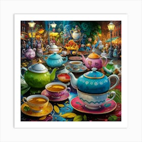 Tea Art 93 Art Print