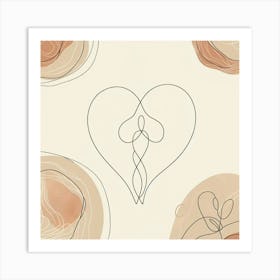 Heart Stock Videos & Royalty-Free Footage 1 Art Print