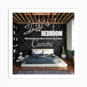 Dot Bedroom Art Print