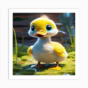 Ducky Art Print