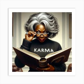 Karma Art Print