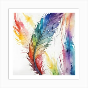 Feathers 13 Art Print