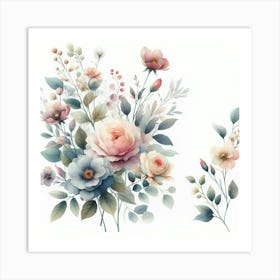 Flower that soothe my home Art Print