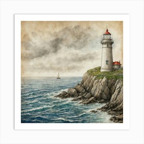 Lighthouse 1 Art Print