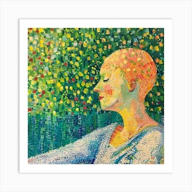 Mosaic Woman 1 Art Print