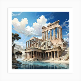 Parthenon 1 Art Print