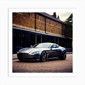 Aston Martin Car Automobile Vehicle Automotive British Brand Logo Iconic Luxury Performan (1) Art Print