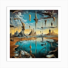 Dali'S Dreamscape Art Print