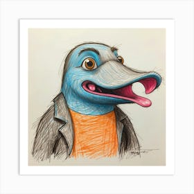 Ducky 48 Art Print