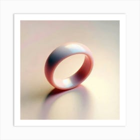 Pink Ring 1 Art Print