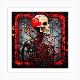 Skeleton 2 Art Print