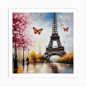 Paris Eiffel Tower 81 Art Print