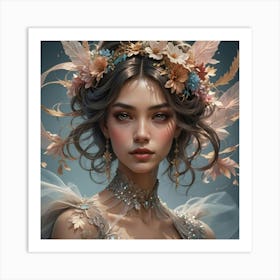 Fairytale Girl Art Print