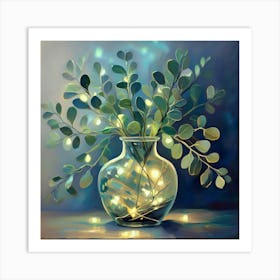 Lights In A Vase Art Print