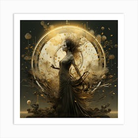 Mother Earth - Pollination  Art Print