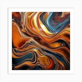 Abstract Abstract Painting 37 Art Print