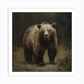 Grizzly Bear 2 Art Print