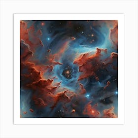 Default Nebula 3 Art Print