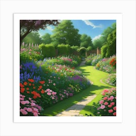 Botanical Haven Art Print