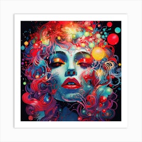 Psychedelic Art Art Print