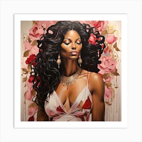 Leonardo Diffusion Xl The Essence Of Womanhood Explores The Mu 0 Art Print