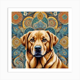 Golden Retriever Art Print