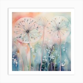 Dandelions Art Print