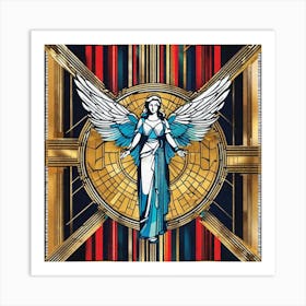 Angel Of The North Art Print