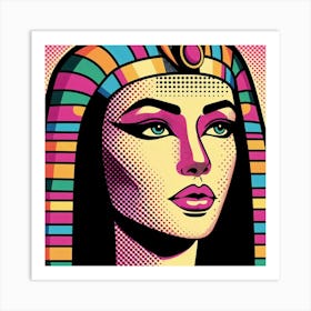 Pop Egyptian Hanan Seraph Art Print