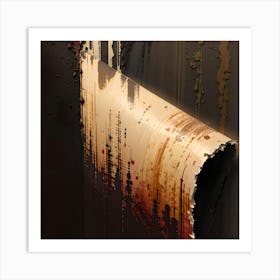 Splattered Wall Art Print