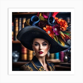 Victorian Hat 2 Art Print