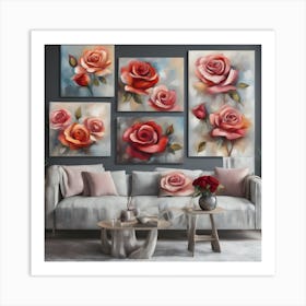 Roses Art Print