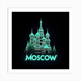 Moscow Art Print