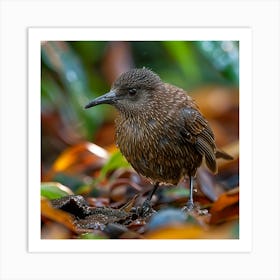 New Zealand Kiwi Art Print